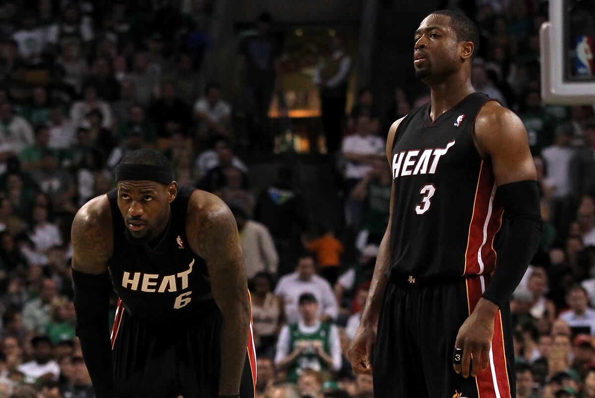 miami heat lebron and wade