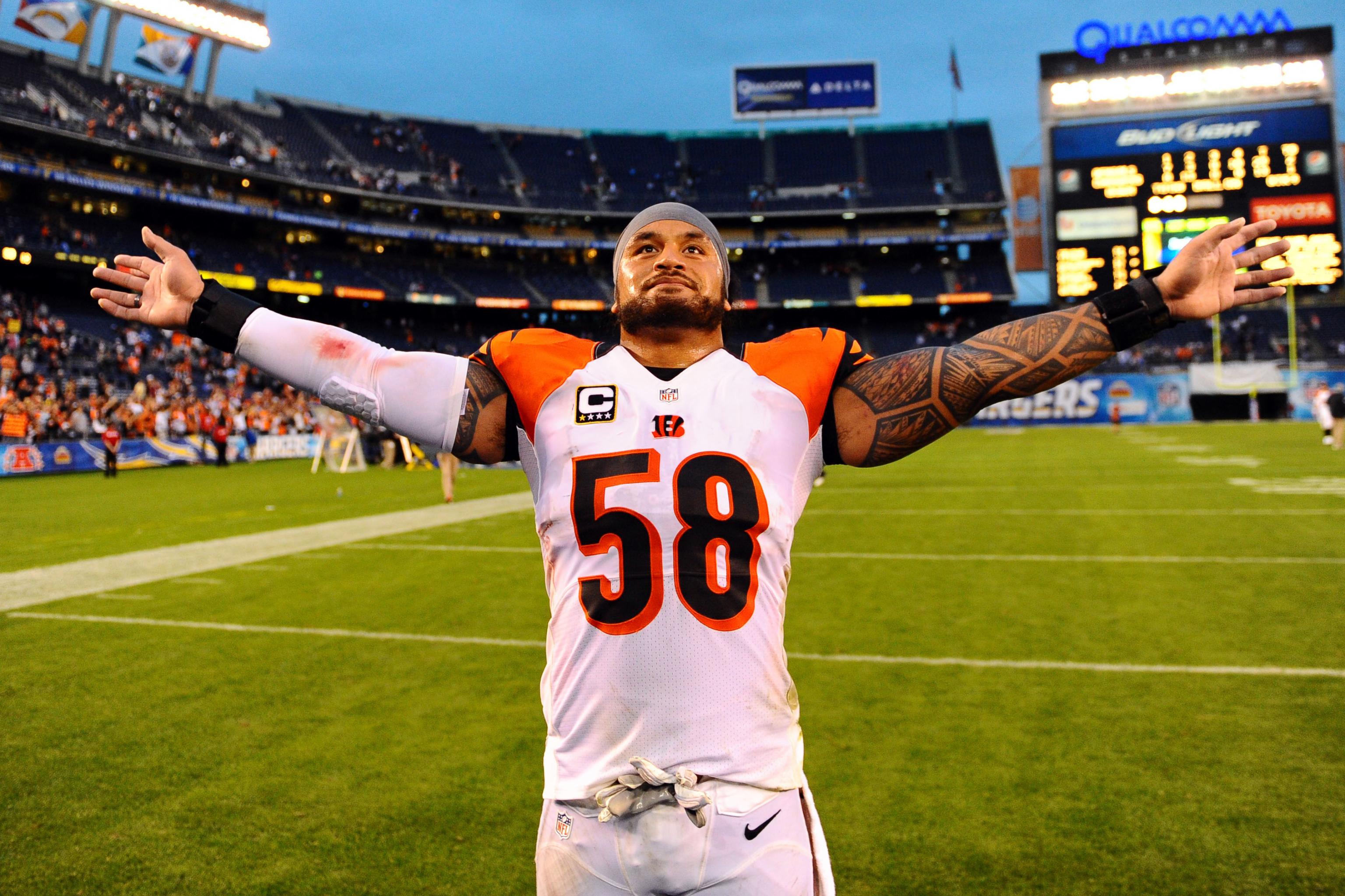 Bengals Rey Maualuga projected to start against the Giants - Cincy Jungle