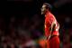 LIVERPOOL, ENGLAND - FEBRUARY 21: Jamie Carragher of Liverpool reacts during the UEFA Europa League round of 32 second leg match between Liverpool FC and FC Zenit St Petersburg at Anfield on February 21, 2013 in Liverpool, England. (Photo by Alex Livesey/Getty Images)