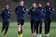 ST ALBANS, ENGLAND - MARCH 12: Thomas Vermaelen and Tomas Rosicky of Arsenal during a training session at London Colney on March 12, 2013 in St Albans, England. (Photo by Christopher Lee/Getty Images)