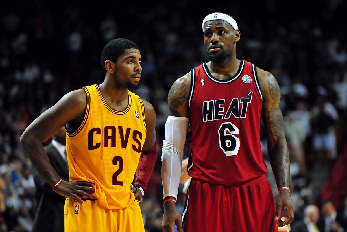 kyrie and lebron