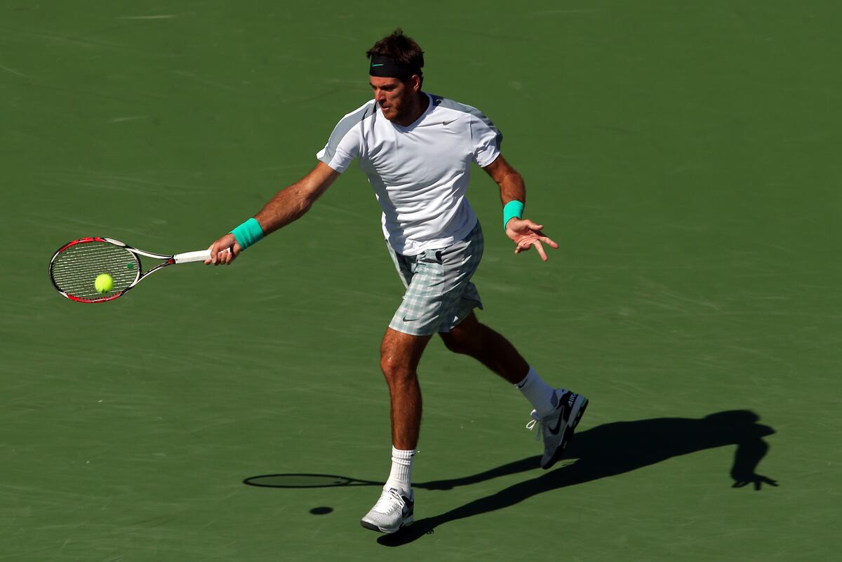 Mens Tennis Despite Loss, Del Potro Finding 2009 HardCourt Form