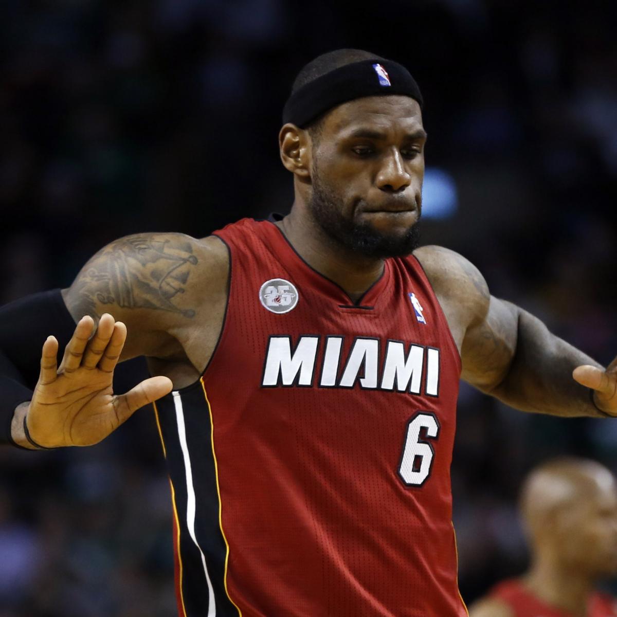 NBA PLAYOFFS: LeBron scores 45 to lead Miami in rout of Celtics