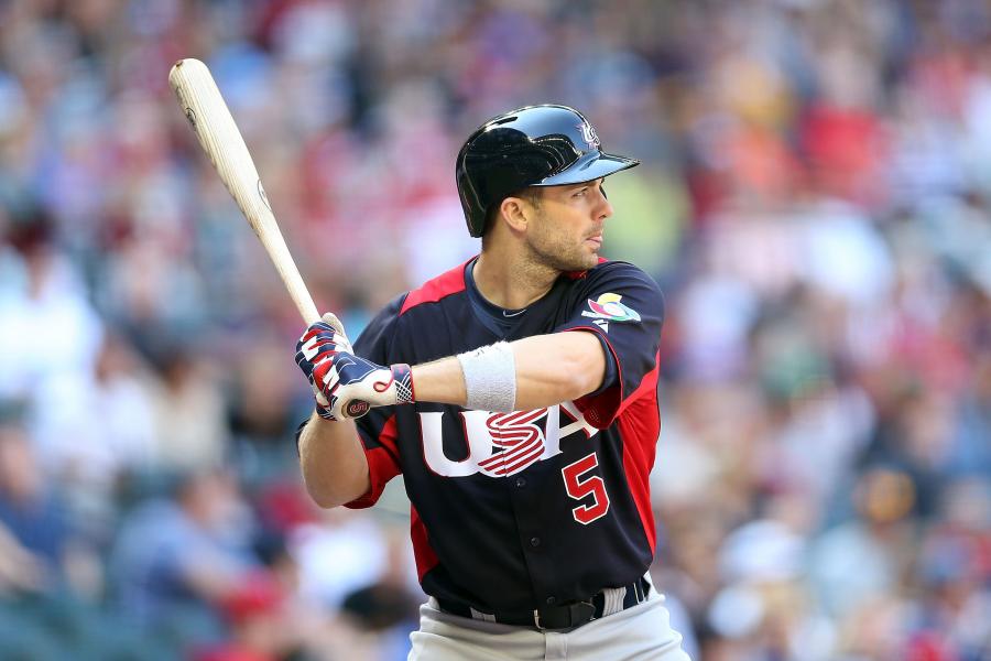 2013 World Baseball Classic Team USA Spain Australia Cuba 5 David Wright 7  Joe Mauer 40 Cishek 43 DICKEY On Field Jersey From Projerseydealer, $19.4