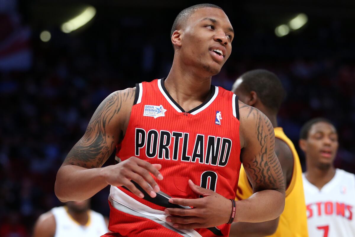 challenge damian lillard  nba rookie   year
