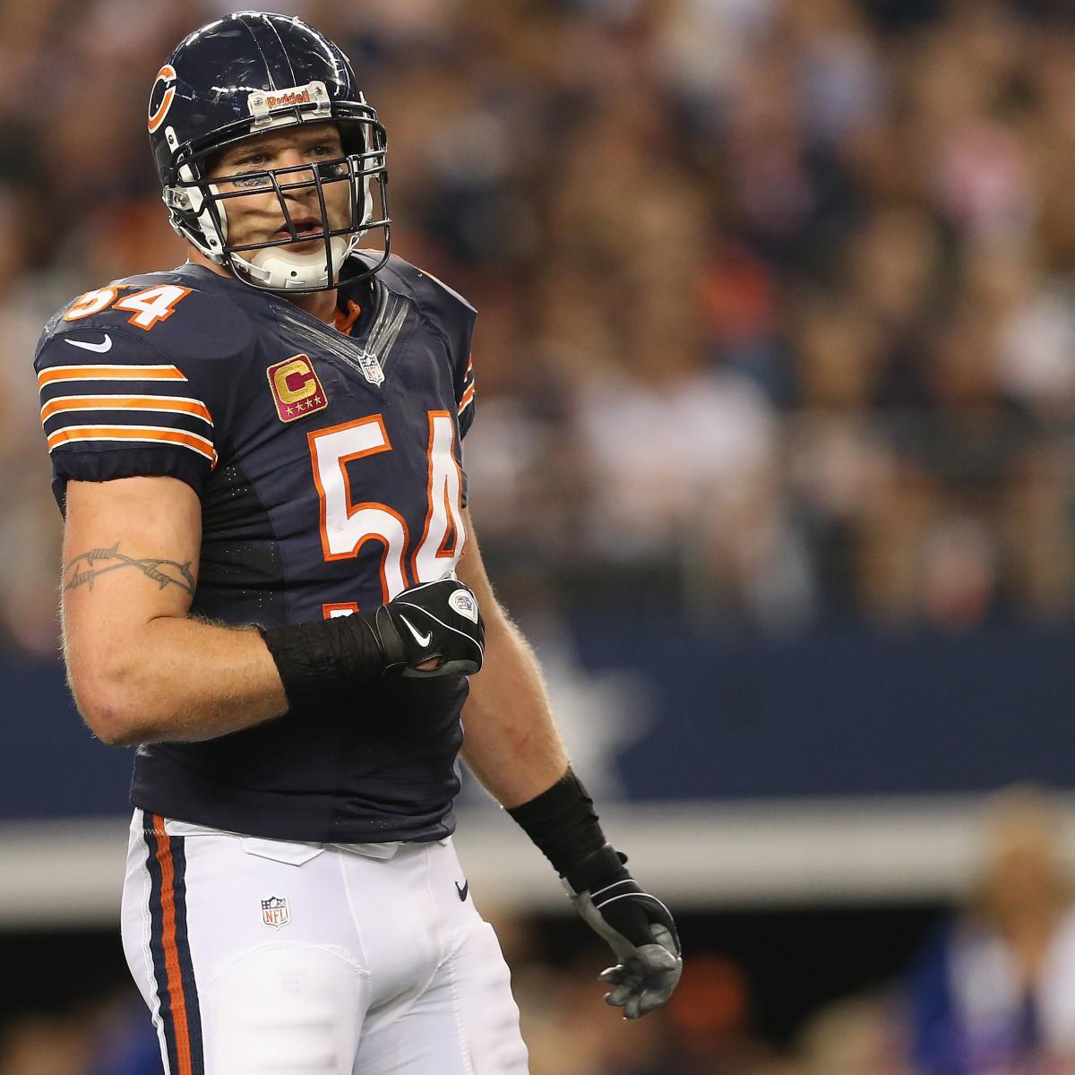 With Urlacher Gone, What Is the Bears' Next Step at Middle Linebacker