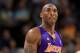 DENVER, CO - FEBRUARY 25: Kobe Bryant #24 of the Los Angeles Lakers looks on against the Denver Nuggets at the Pepsi Center on February 25, 2013 in Denver, Colorado. The Nuggets defeated the Lakers 119-108. NOTE TO USER: User expressly acknowledges and agrees that, by downloading and or using this photograph, User is consenting to the terms and conditions of the Getty Images License Agreement. (Photo by Doug Pensinger/Getty Images)