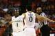 AUSTIN, TX - MARCH 22: Shane Larkin #0 and Durand Scott #1 of the Miami Hurricanes celebrate in the game against against the Pacific Tigers during the second round of the 2013 NCAA Men's Basketball Tournament at The Frank Erwin Center on March 22, 2013 in Austin, Texas. (Photo by Stephen Dunn/Getty Images)