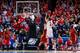 DAYTON, OH - MARCH 24: Aaron Craft #4 of the Ohio State Buckeyes shoots a game-winning three point basket against Georges Niang #31 of the Iowa State Cyclones late in the second half during the third round of the 2013 NCAA Men's Basketball Tournament at UD Arena on March 24, 2013 in Dayton, Ohio. (Photo by Joe Robbins/Getty Images)