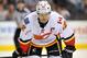 Mar 18, 2013; Dallas, TX, USA; Calgary Flames right wing Jarome Iginla (12) waits for the face off during the third period against the Dallas Stars at the American Airlines Center. The Stars defeated the Flames 4-3. Mandatory Credit: Jerome Miron-USA TODAY Sports