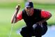 ORLANDO, FL - MARCH 25: Tiger Woods plays a shot on the 3rd hole during the final round of the Arnold Palmer Invitational presented by MasterCard at the Bay Hill Club and Lodge on March 25, 2013 in Orlando, Florida. (Photo by Sam Greenwood/Getty Images)