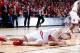 DAYTON, OH - MARCH 24: Cody Zeller #40 of the Indiana Hoosiers lays on the court after a play in the second half against the Temple Owls during the third round of the 2013 NCAA Men's Basketball Tournament at UD Arena on March 24, 2013 in Dayton, Ohio. (Photo by Joe Robbins/Getty Images)