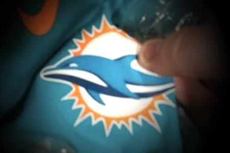 dolphins merchandise with new logo
