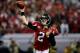 ATLANTA, GA - JANUARY 20: Quarterback Matt Ryan #2 of the Atlanta Falcons throws the ball in the second quarter against the San Francisco 49ers in the NFC Championship game at the Georgia Dome on January 20, 2013 in Atlanta, Georgia. (Photo by Streeter Lecka/Getty Images)