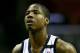 Mar 23, 2013; Memphis, TN, USA; Memphis Grizzlies power forward Ed Davis (32) shoots a free throw during the game against the Boston Celtics at FedEx Forum. Memphis Grizzlies defeat the Boston Celtics 110-106. Mandatory Credit: Spruce Derden–USA TODAY Sports