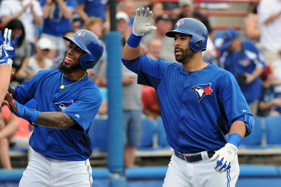 Toronto blue jays left fielder hi-res stock photography and images