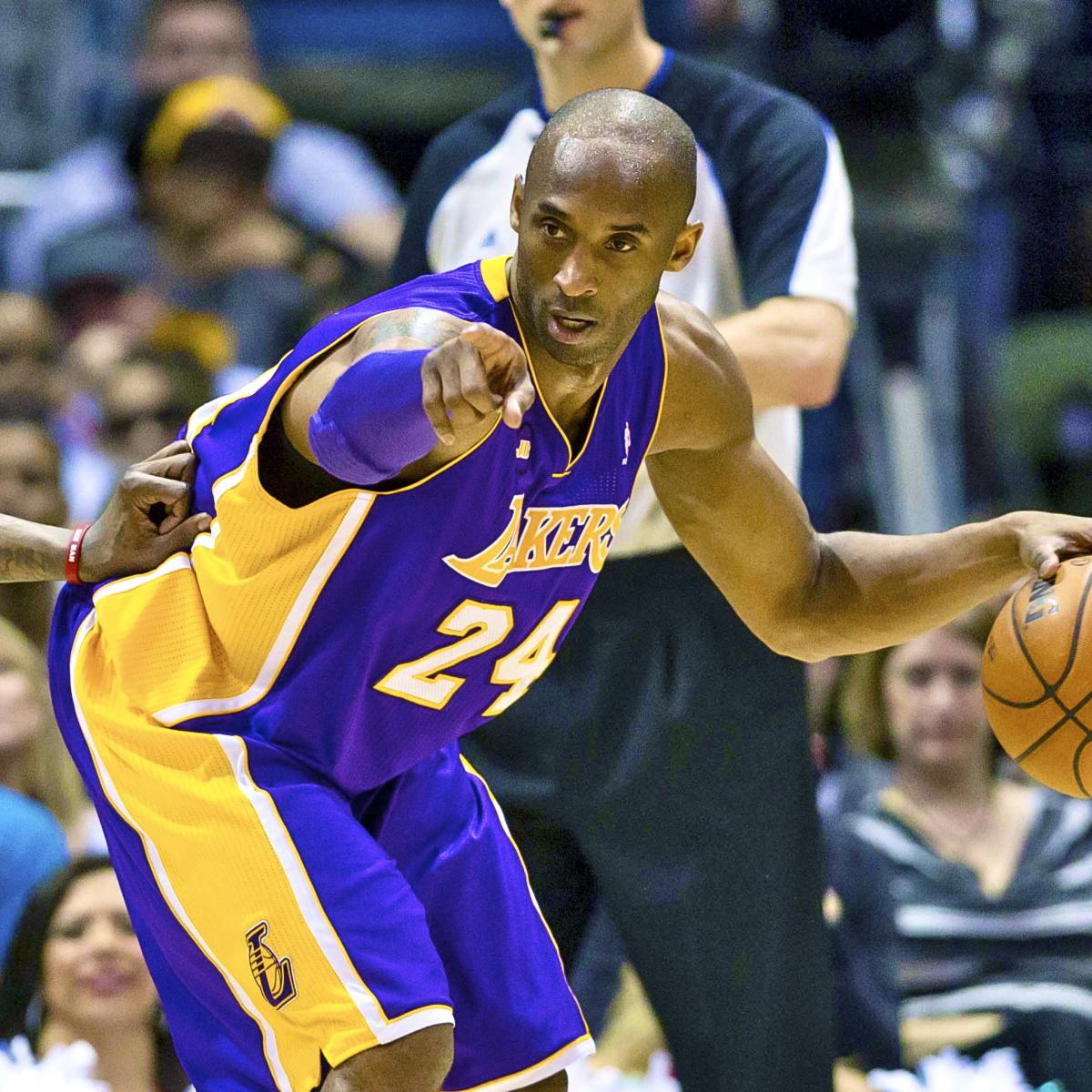 Kobe Bryant Injury: Updates on Lakers Star's Foot | Bleacher Report | Latest News ...