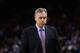 OAKLAND, CA - MARCH 25: Head coach Mike D'Antoni of the Los Angeles Lakers walks along the bench during their game against the Golden State Warriors at Oracle Arena on March 25, 2013 in Oakland, California. NOTE TO USER: User expressly acknowledges and agrees that, by downloading and or using this photograph, User is consenting to the terms and conditions of the Getty Images License Agreement. (Photo by Ezra Shaw/Getty Images)