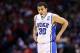 INDIANAPOLIS, IN - MARCH 29: Seth Curry #30 of the Duke Blue Devils looks on in the first half against the Michigan State Spartans during the Midwest Region Semifinal round of the 2013 NCAA Men's Basketball Tournament at Lucas Oil Stadium on March 29, 2013 in Indianapolis, Indiana. (Photo by Streeter Lecka/Getty Images)