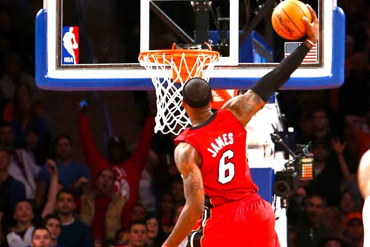 Lebron James Most Rim Rattling Dunks So Far This Season Bleacher Report Latest News Videos And Highlights