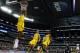 ARLINGTON, TX - MARCH 31: Trey Burke #3 of the Michigan Wolverines goes up against the Florida Gators in the first half during the South Regional Round Final of the 2013 NCAA Men's Basketball Tournament at Dallas Cowboys Stadium on March 31, 2013 in Arlington, Texas. (Photo by Ronald Martinez/Getty Images)