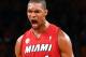 Mar. 3, 2013; New York, NY, USA; Miami Heat center Chris Bosh (1) reacts on the court against the New York Knicks during the second half at Madison Square Garden. Miami won 99-93. Mandatory Credit: Debby Wong-USA TODAY Sports