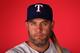 SURPRISE, AZ - FEBRUARY 20: Lance Berkman #27 of the Texas Rangers poses for a portrait during spring training photo day at Surprise Stadium on February 20, 2013 in Surprise, Arizona. (Photo by Christian Petersen/Getty Images)