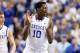 LEXINGTON, KY - MARCH 09: Archie Goodwin #10 of the Kentucky Wildcats celebrates during the game against the Florida Gators at Rupp Arena on March 9, 2013 in Lexington, Kentucky. (Photo by Andy Lyons/Getty Images)