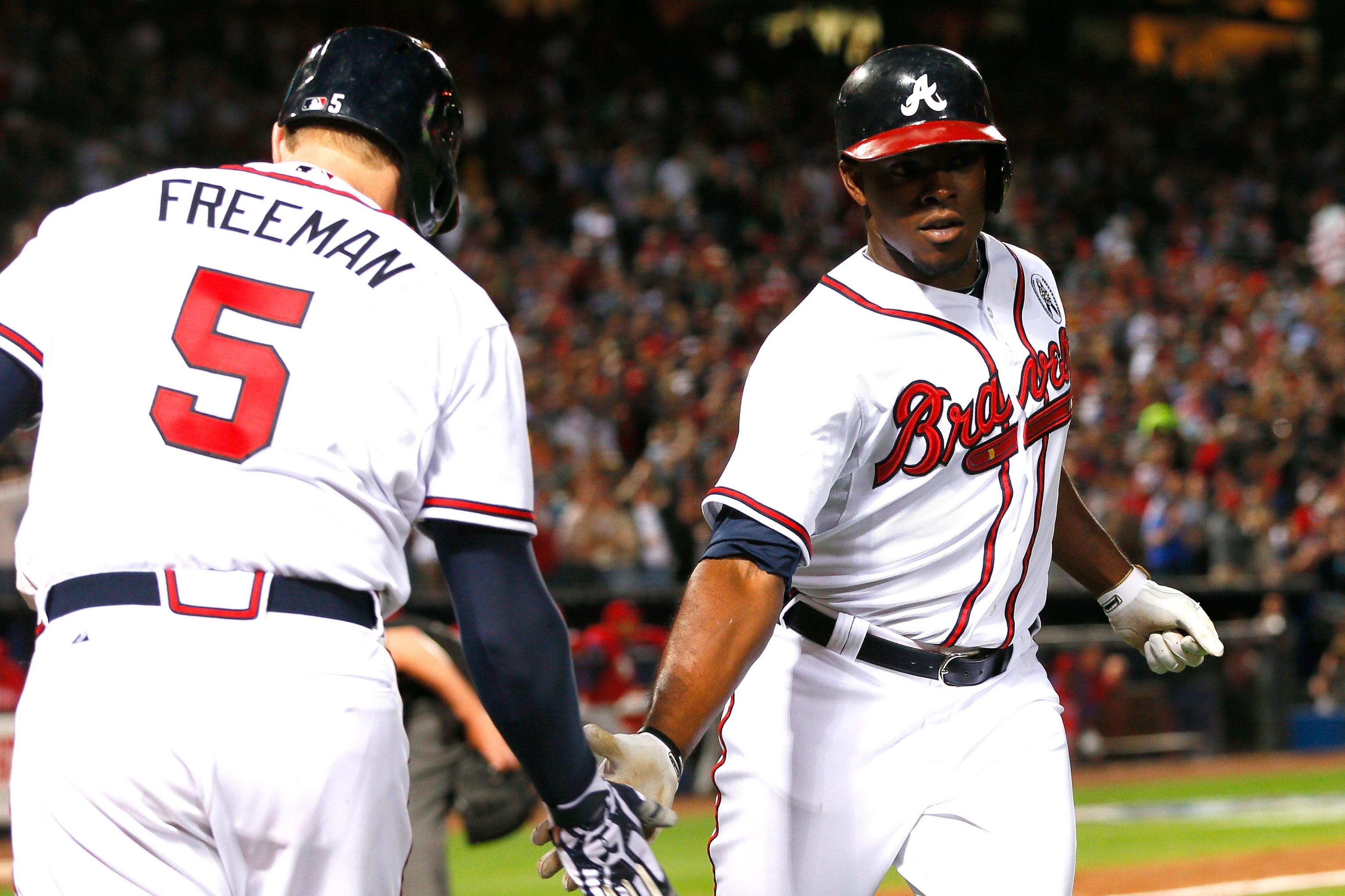 Justin Upton fits right in with Braves lineup
