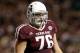 COLLEGE STATION, TX - NOVEMBER 24: Luke Joeckel #76 of the Texas A&M Aggies is seen on the field during the game against the Missouri Tigers at Kyle Field on November 24, 2012 in College Station, Texas. (Photo by Scott Halleran/Getty Images)