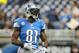 DETROIT, MI - DECEMBER 30: Calvin Johnson #81 of the Detroit Lions warms up prior to the start of the game against the Chicago Bears at Ford Field on December 30, 2012 in Detroit, Michigan. (Photo by Leon Halip/Getty Images)