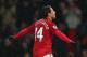 MANCHESTER, ENGLAND - JANUARY 26: Javier Hernandez of Manchester United celebrates scoring his team's fourth goal during the FA Cup with Budweiser Fourth Round match between Manchester United and Fulham at Old Trafford on January 26, 2013 in Manchester, England. (Photo by Clive Mason/Getty Images)