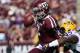 COLLEGE STATION, TX - OCTOBER 20: Johnny Manziel #2 of the Texas A&M Aggies at Kyle Field on October 20, 2012 in College Station, Texas. (Photo by Ronald Martinez/Getty Images)