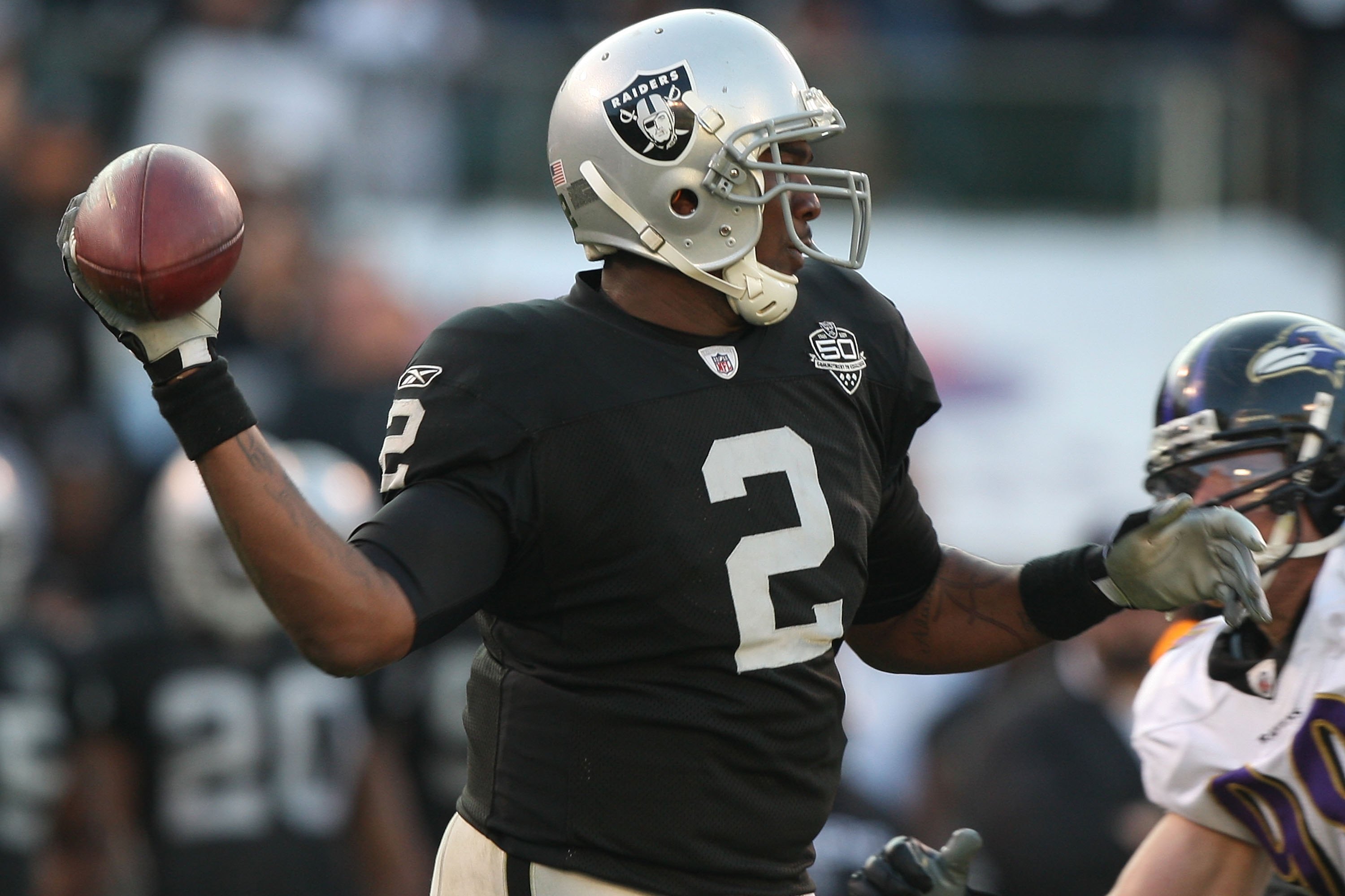 JaMarcus Russell clinging to NFL comeback dream