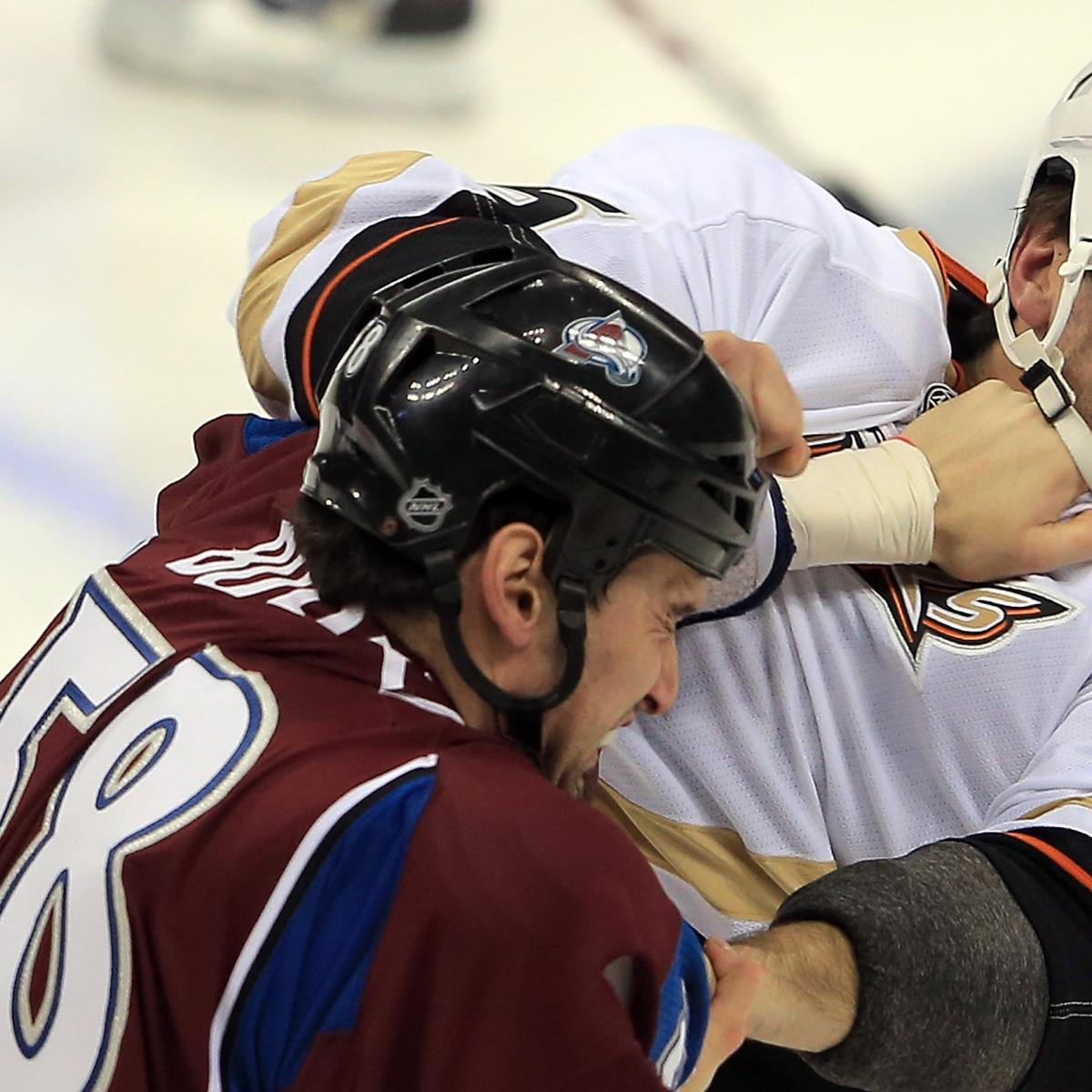 The Top 5 Fighters in the NHL and What Makes Them Fierce News, Scores