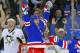 Ryane Clowe celebrates a goal