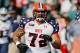 Jan 26, 2013; Mobile, AL, USA; Senior Bowl north squad offensive lineman Hugh Thornton of Illinois (72) prior to kickoff of a game against the Senior Bowl south squad at Ladd-Peebles Stadium. Mandatory Credit: Derick E. Hingle-USA TODAY Sports