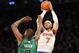 Carmelo Anthony's Knicks shoot more threes than all but one team in NBA history: this year's Rockets. This is the league in 2013.
