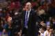LAS VEGAS, NV - MARCH 15: Head coach Ben Howland of the UCLA Bruins calls out while taking on the Arizona Wildcats in the second half during the semifinals of the Pac-12 tournament at the MGM Grand Garden Arena on March 14, 2013 in Las Vegas, Nevada. (Photo by Jeff Gross/Getty Images)