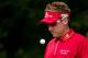 Jun 19, 2011; Bethesda, MD, USA; Ian Poulter during the U.S. Open at Congressional Country Club. Mandatory Credit: Allan Henry-USA TODAY Sports