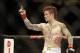 Dec 8, 2012, Seattle, WA, USA; Scott Jorgensen celebrates his victory over John Albert (not pictured) in a Lightweight bout at MMA on FOX 5 at Key Arena. Mandatory Credit: Joe Nicholson-USA TODAY Sports