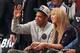 NEW YORK, NY - NOVEMBER 26: Jay Z and Beyonce attend the game between the Brooklyn Nets and the New York Knicks at the Barclays Center on November 26, 2012 in the Brooklyn borough of New York City. NOTE TO USER: User expressly acknowledges and agrees that, by downloading and/or using this photograph, user is consenting to the terms and conditions of the Getty Images License Agreement. The Nets defeated the Knicks 96-89. (Photo by Bruce Bennett/Getty Images)