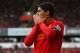 LIVERPOOL, ENGLAND - APRIL 07: Luis Suarez of Liverpool reacts during the Barclays Premier League match between Liverpool and West Ham United at Anfield on April 7, 2013 in Liverpool, England. (Photo by Alex Livesey/Getty Images)