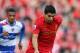 LIVERPOOL, ENGLAND - OCTOBER 20: Luis Suarez of Liverpool in action during the Barclays Premier League match between Liverpool and Reading at Anfield on October 20, 2012 in Liverpool, England. (Photo by Clive Brunskill/Getty Images)