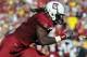 TAMPA, FL - JANUARY 01: Defensive end Jadeveon Clowney #7 of the South Carolina Gamecocks rushes up field during a 33 - 28 victory against the Michigan Wolverines in the Outback Bowl January 1, 2013 at Raymond James Stadium in Tampa, Florida. (Photo by Al Messerschmidt/Getty Images)