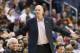 WASHINGTON, DC - MARCH 03: Head coach Doug Collins of the Philadelphia 76ers reacts to a call during the second half against the Washington Wizards at Verizon Center on March 3, 2013 in Washington, DC. NOTE TO USER: User expressly acknowledges and agrees that, by downloading and or using this photograph, User is consenting to the terms and conditions of the Getty Images License Agreement. (Photo by Rob Carr/Getty Images)