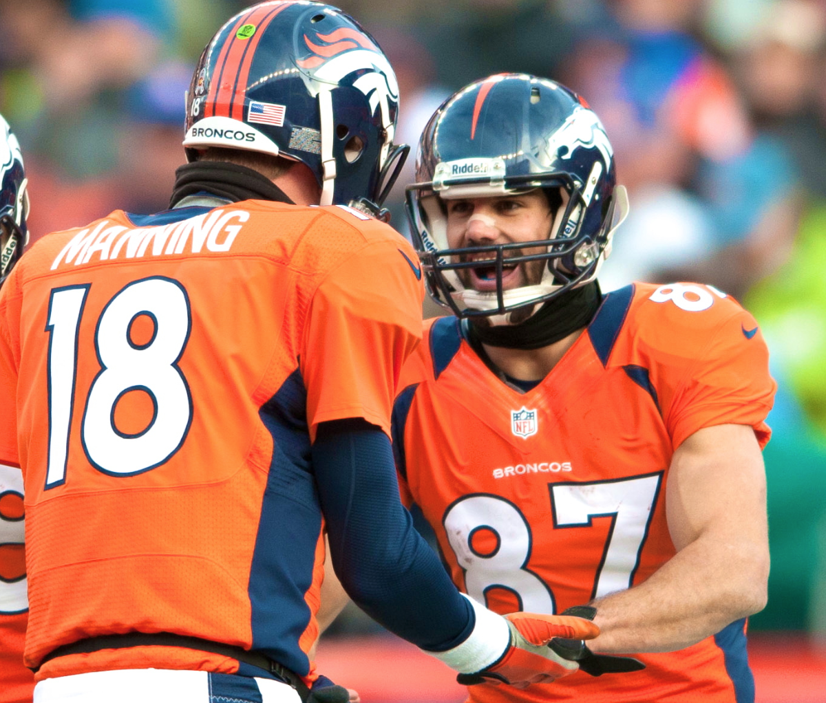 Peyton Manning always finds time to prank his Broncos teammates