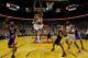 Apr 10, 2013; Portland, OR, USA; Portland Trail Blazers point guard Damian Lillard (0) looks to pass against the Los Angeles Lakers at the Rose Garden. Mandatory Credit: Craig Mitchelldyer-USA TODAY Sports