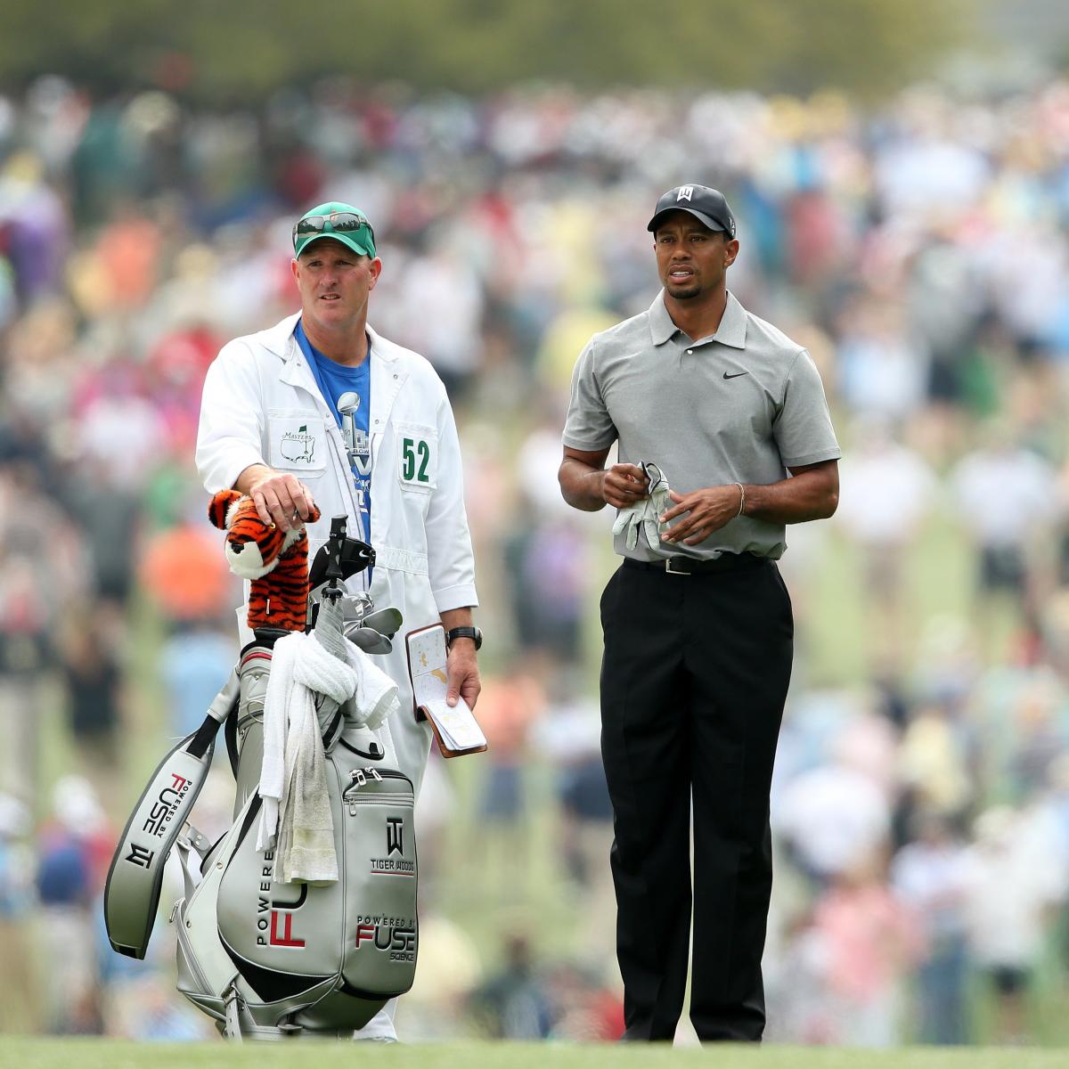Master Leaderboard Tiger Woods off to Solid Start, Being Chased by