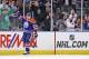 EDMONTON, ALBERTA, CANADA. - April 10: Nail Yakupov #64 of the Edmonton Oilers celebrates his third period against the Phoenix Coyotes at Rexall Place on April 10, 2013 in Edmonton, Canada. (Photo by Perry Nelson/Getty Images)